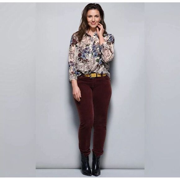 Cabi Skinny Corduroy, Size 12, Vineyard, #3197 ($130) - Picture 2 of 8